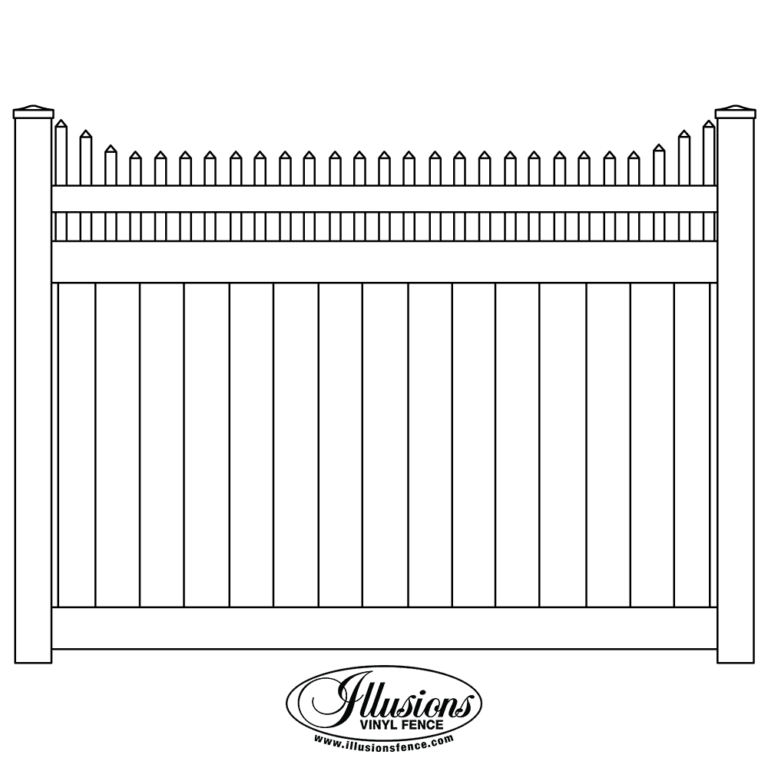 V3706-6-Illusions-Tongue-and-Groove-Vinyl-Privacy-Fence-with-Stepped-Classic-Victorian-Picket-Top