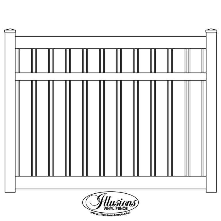 V500A-6-Illusions-Vinyl-Semi-Privacy-Fence-with-Alternating-Large-and-Small-Boards