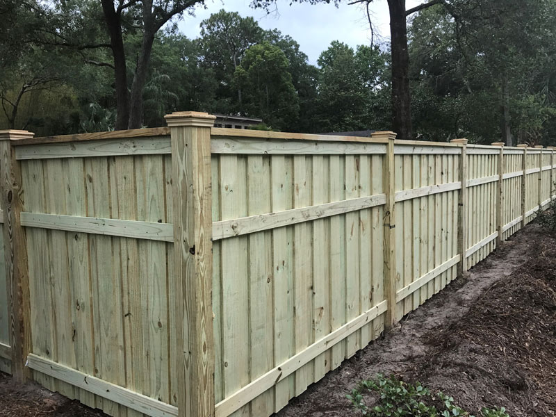 Custom Wood Fence from Big Jerry's Fencing