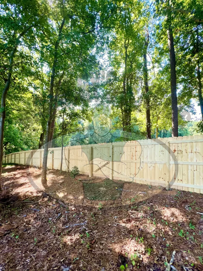 The Baxter Basic Wood Privacy Fence from Big Jerry's Fencing