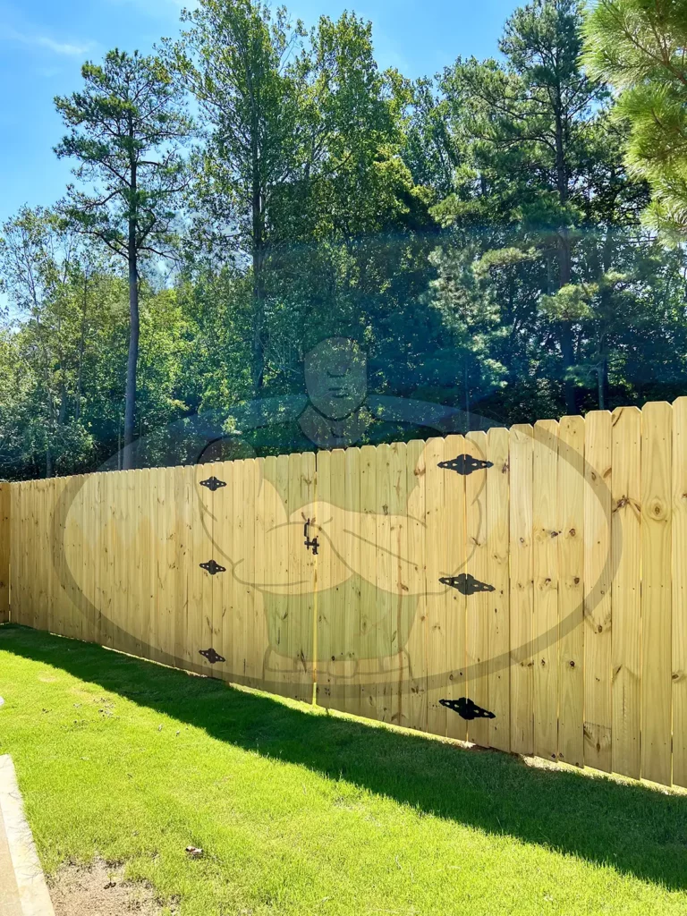 The Baxter Basic Wood Privacy Fence from Big Jerry's Fencing