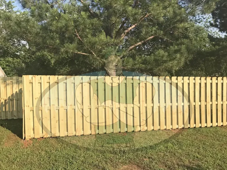 Highland Shadowbox Wood Semi Privacy Fence