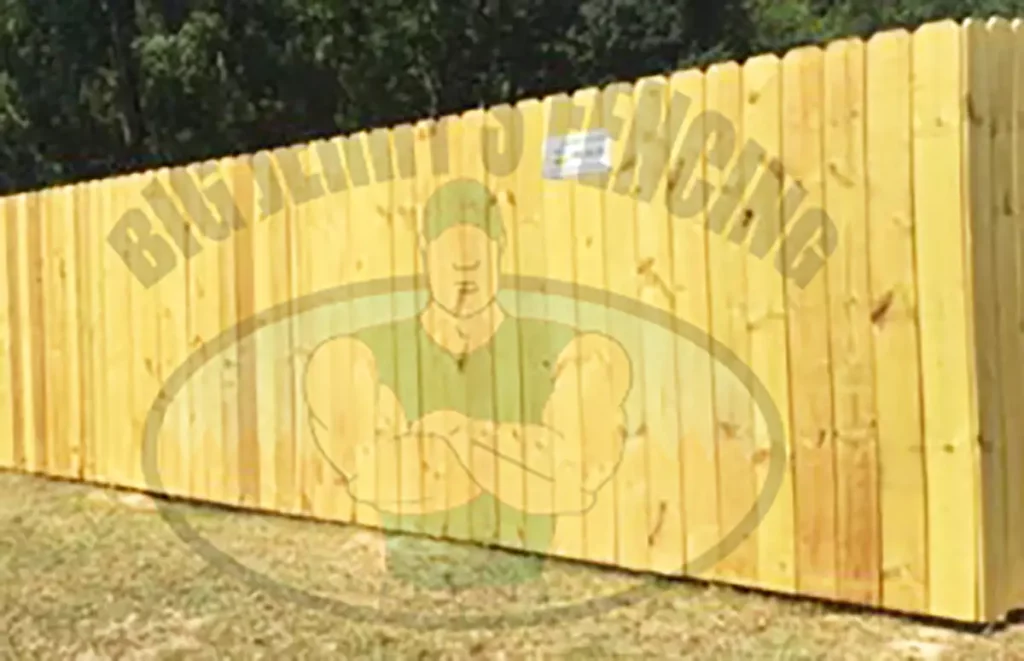 The Baxter Basic Wood Privacy Fence from Big Jerry's Fencing