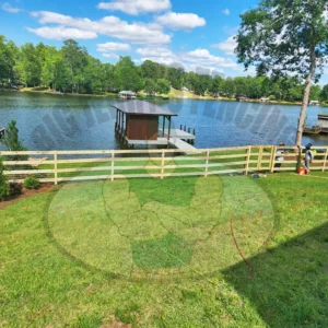 4-Rail Farm Style Fence with Wire from Big Jerry's Fencing