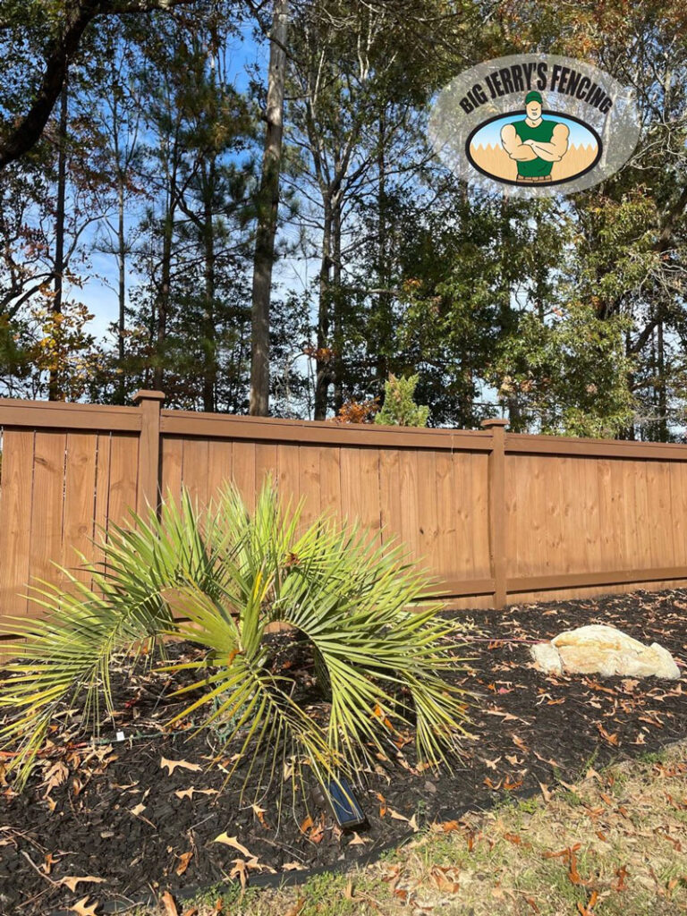 Cannonball Wood Privacy Fence from Big Jerry's Fencing