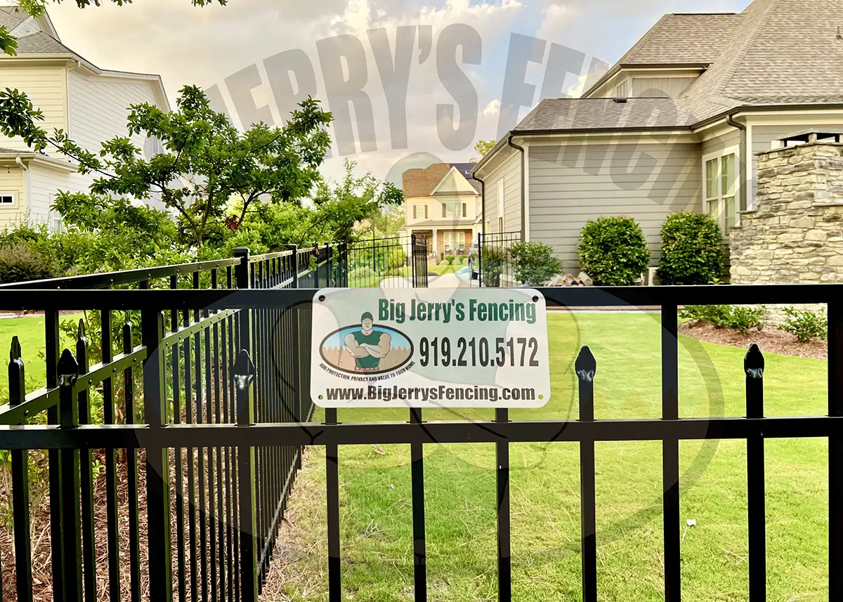 Claremont Aluminum Fence from Big Jerry's Fencing