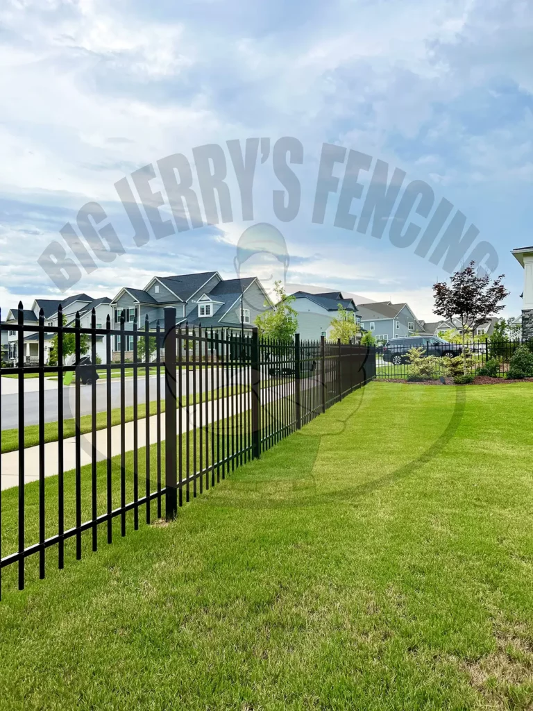 The Drexel Aluminum fence from Big Jerry's Fencing