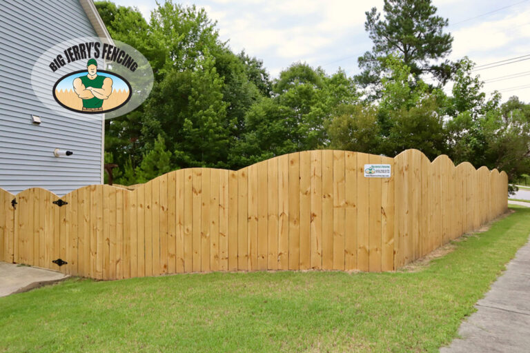The Hill Wood Fence style from Big Jerry's Fencing