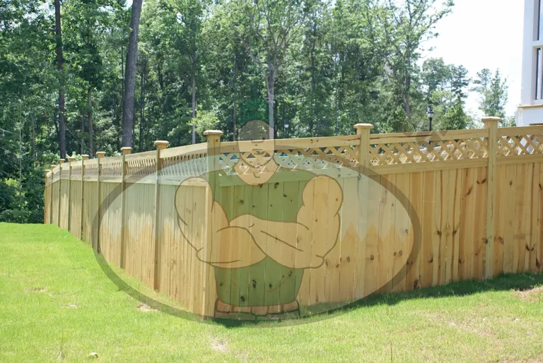 Dublin Wood Privacy Fence from Big Jerry's Fencing