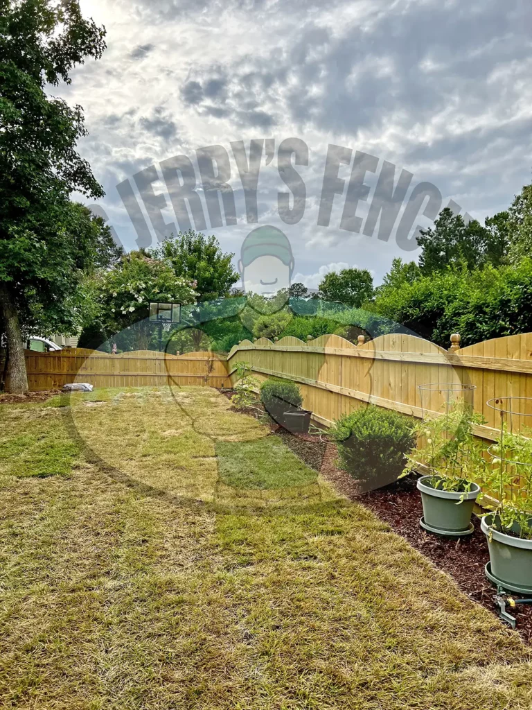 The Hill Wood Fence style from Big Jerry's Fencing