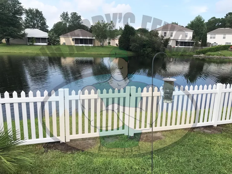 Enhance your home's curb appeal with the timeless and durable white vinyl picket fence, designed for minimal upkeep and lasting quality with 100% Pure Virgin Vinyl, providing a long-lasting solution that maximizes property views and adds lasting value.