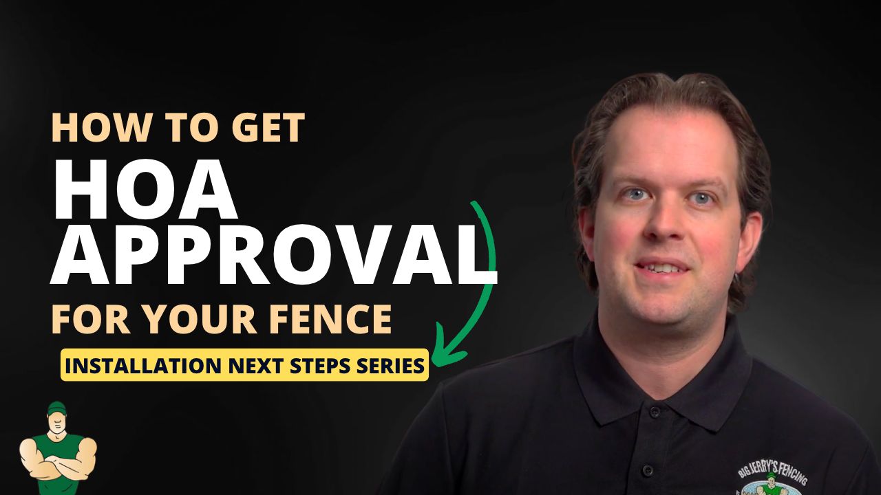 How to get HOA approval for your fence