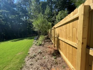 How to build a wood fence