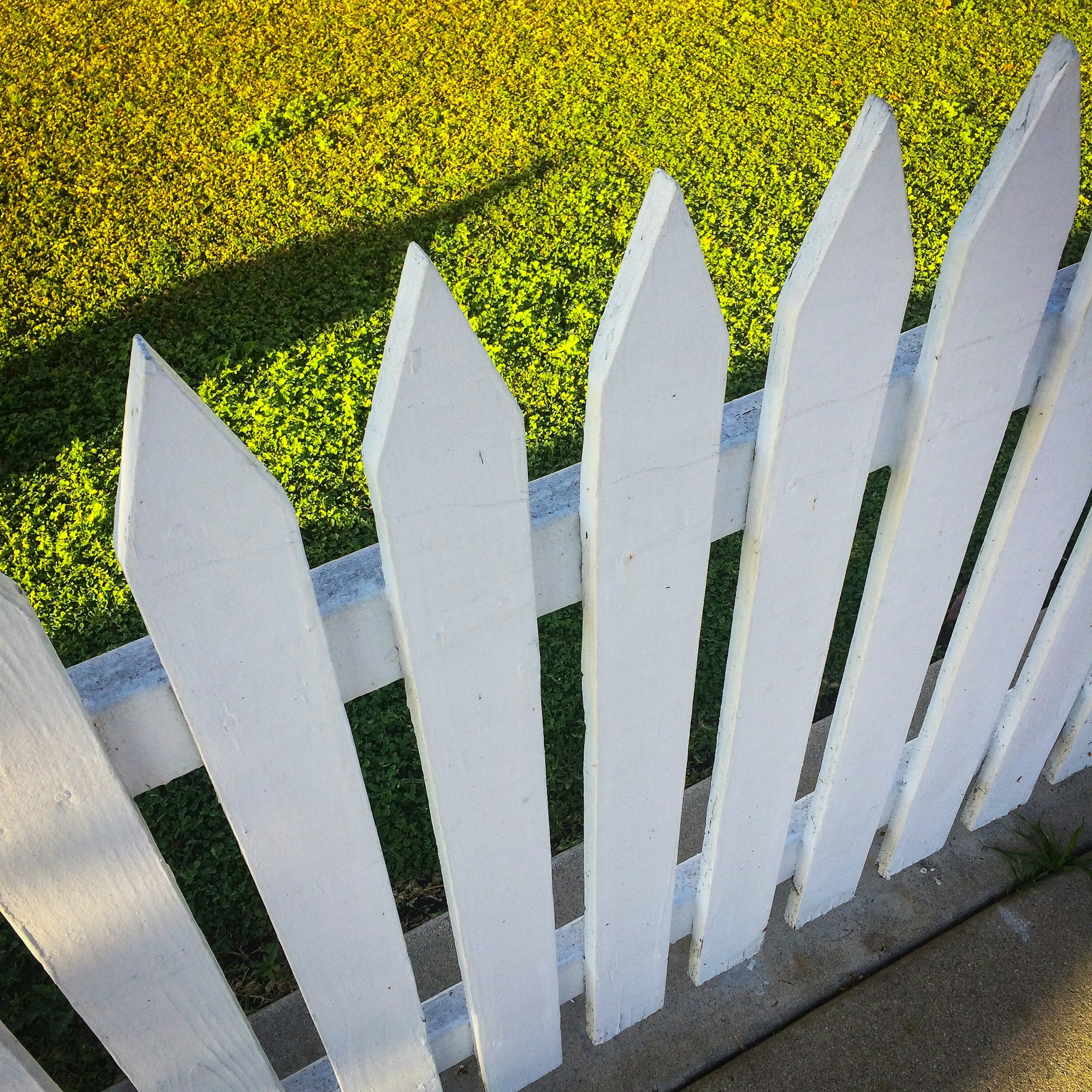 American dream to be a home owner with white picketed fence